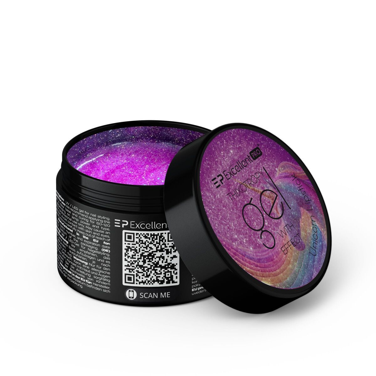 Thixotropy Gel With Effect żel budujący Unicorn Lipstick 15g