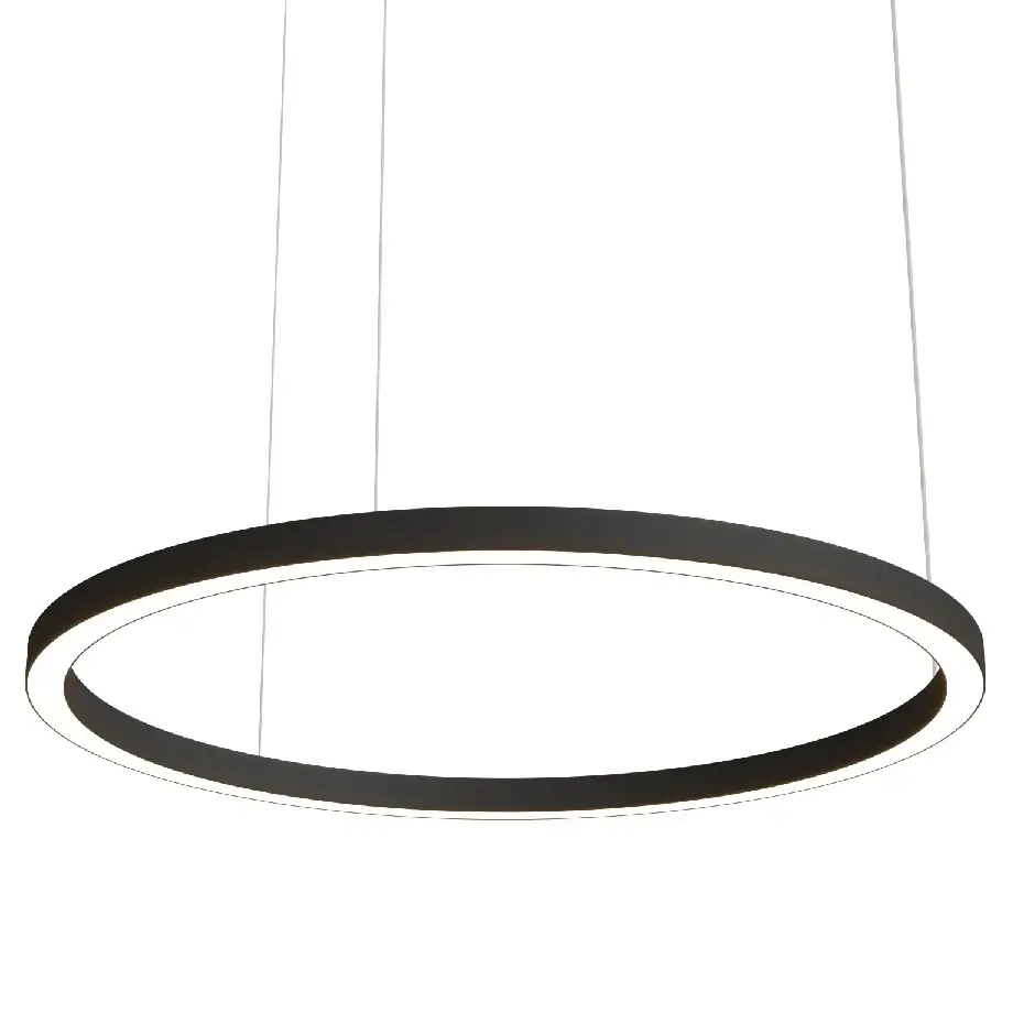 Nowoczesny żyrandol Aurum L PL0116-130-CCT-BK LED 55W CCT czarny