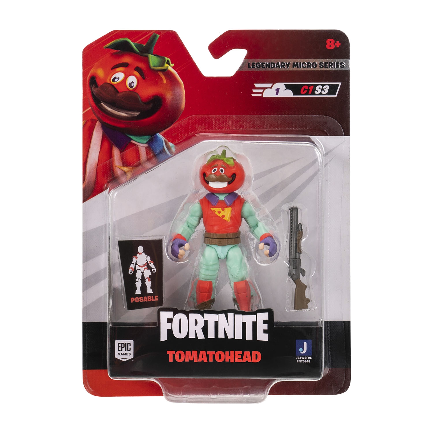 Figurka Fortnite Tomatohead, 6,5 cm, ruchoma