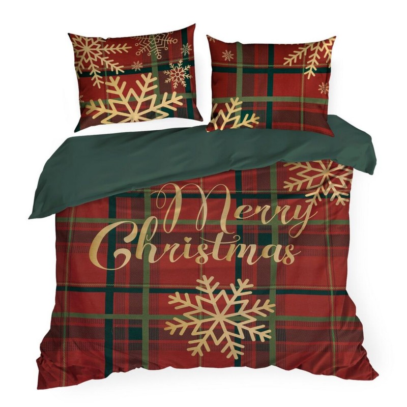 Pościel świąteczna ESTRELLA 220X200 cm bawełna