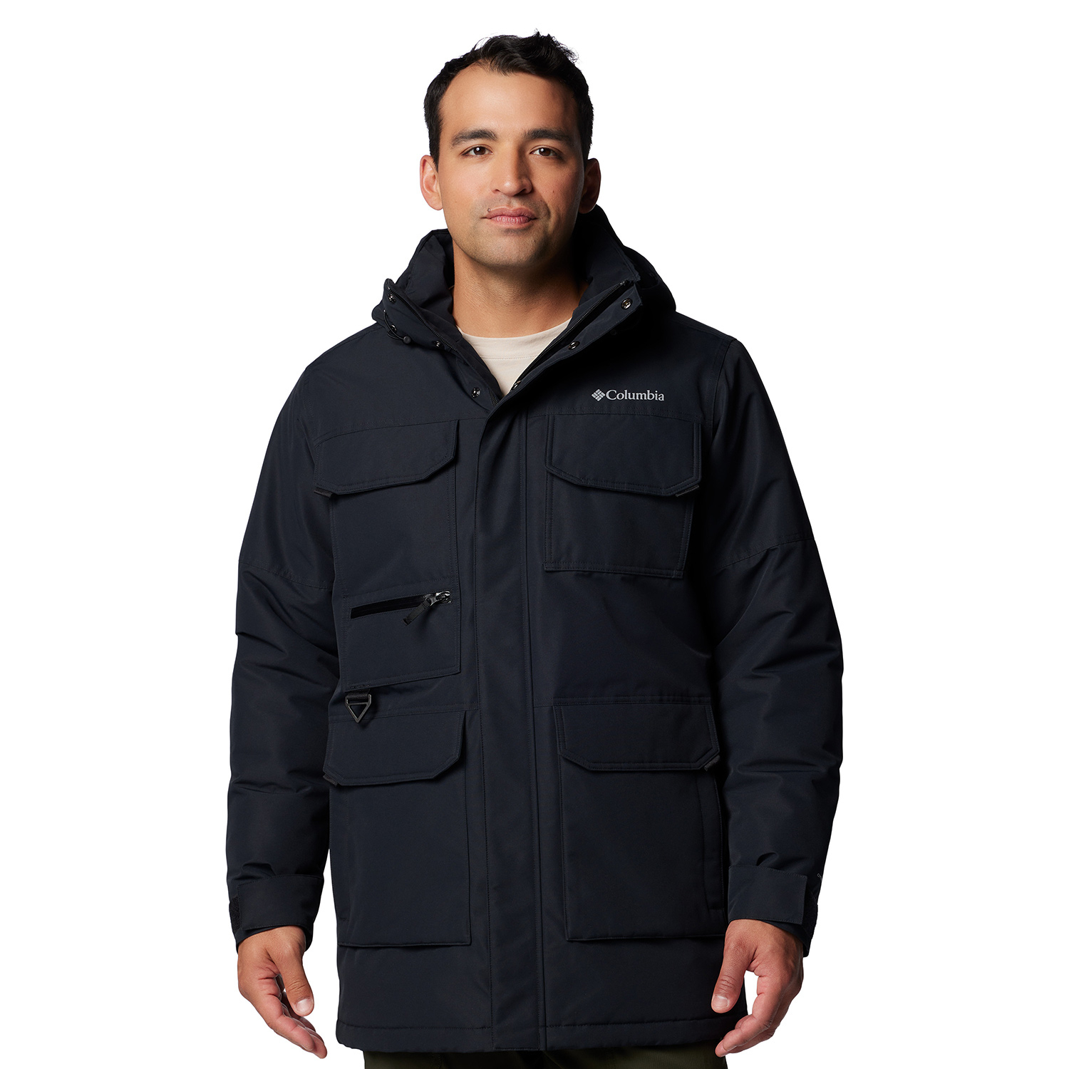 Męska parka ocieplana Columbia Landoramer II Parka black - S