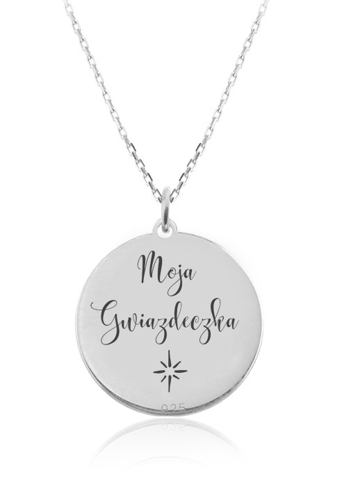 Naszyjnik Moja Gwiazdeczka - Grawer