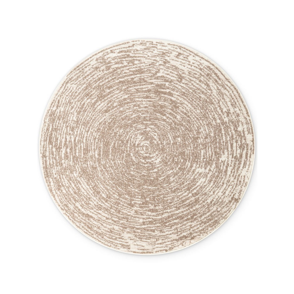 Beżowy/kremowy okrągły dywan ø 160 cm Gloria Cavallo – Hanse Home