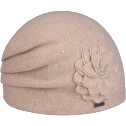 Czapka Wełniana Calesa by McBURN, jasnobeżowy, One Size