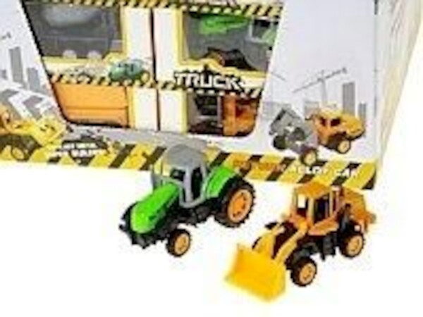 Pojazd budowlany metalowy MIX