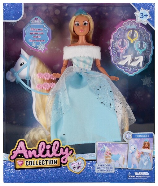 Lalka 29cm z akcesoriami Konik