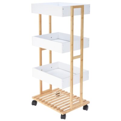 Regał TRENDS4YOU 39.5 x 30 x 87.5 cm Biały