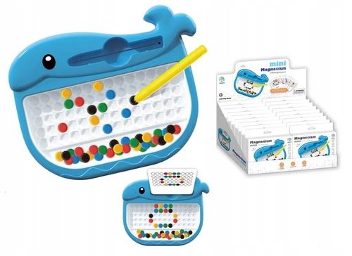 Magnetyczna Tablica Mozaika Wieloryb - zabawka