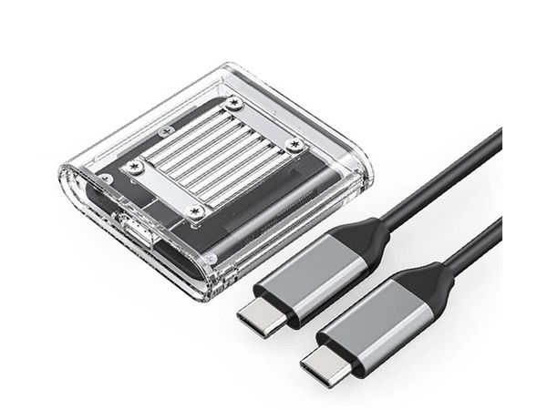 Orico M.2 NVME USB-C 3.2 - przezroczysta ORICO-TC20-M2-10G-GY-BP-HU