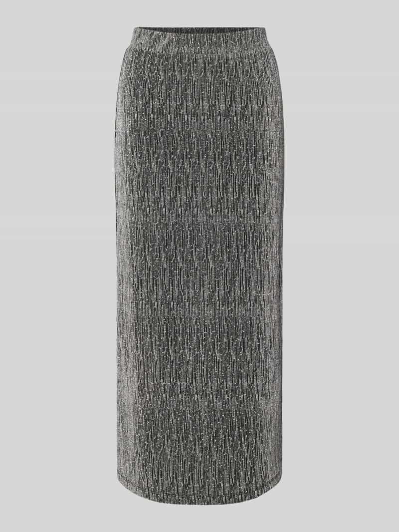 Spódnica midi z elastycznym pasem model ‘SILNA’