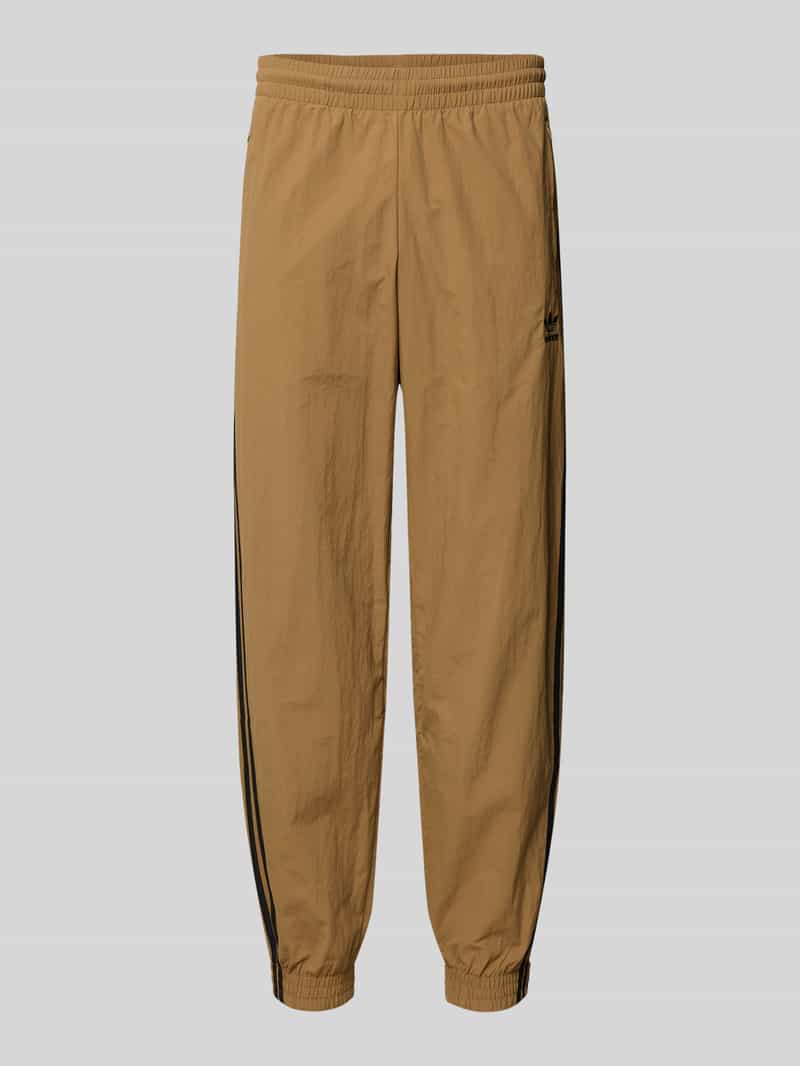 Spodnie dresowe z elastycznym ściągaczem