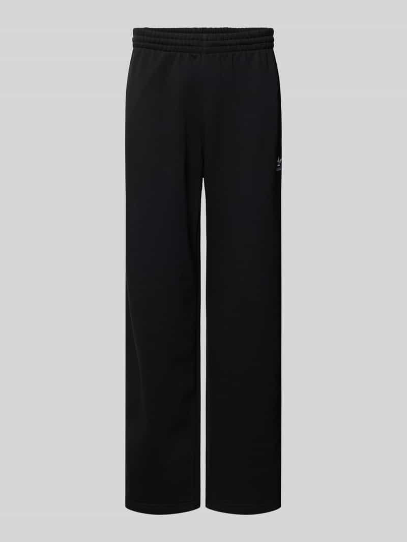 Spodnie dresowe z elastycznym ściągaczem