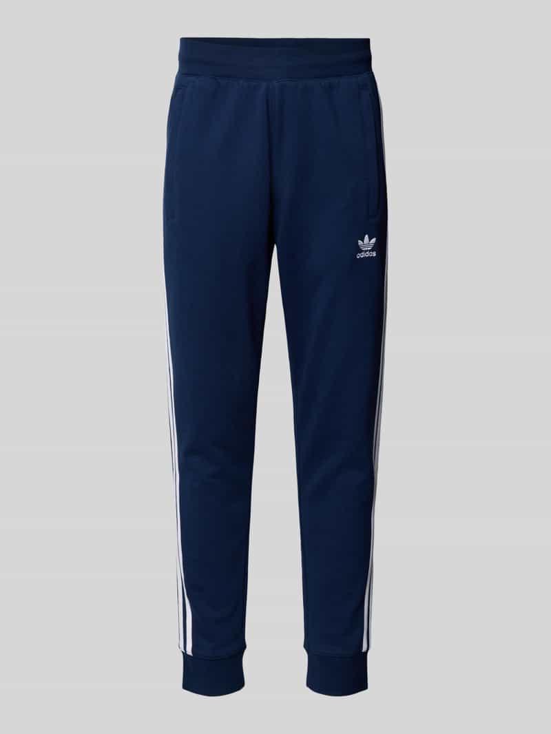 Spodnie dresowe z elastycznym ściągaczem