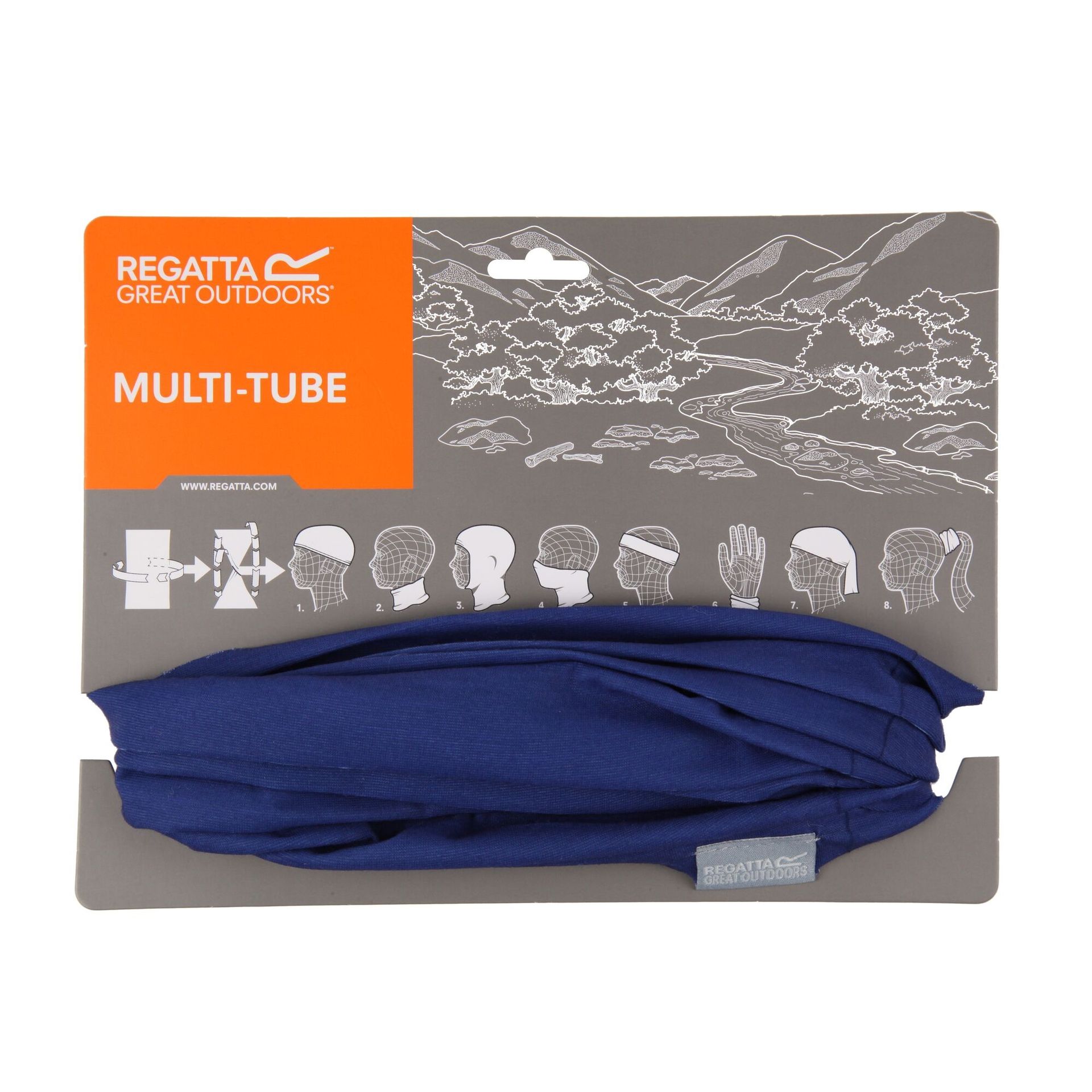 Komin męski Jasnoniebieski