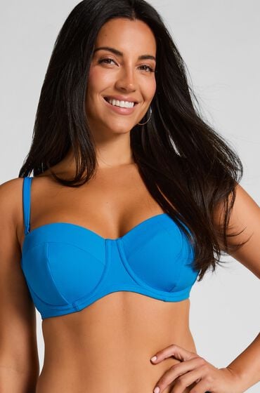 Hunkemöller Biustonosz usztywniany Porto Niebieski