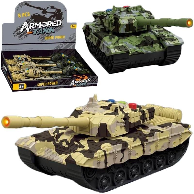 Czołg ze światłem i dźwiękiem Mix - model lub pojazd