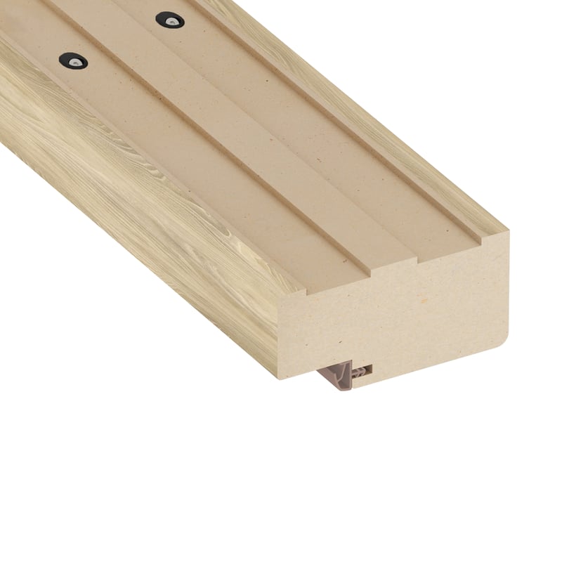 Belka górna 90 ościeżnicy stałej 90 mm wiąz