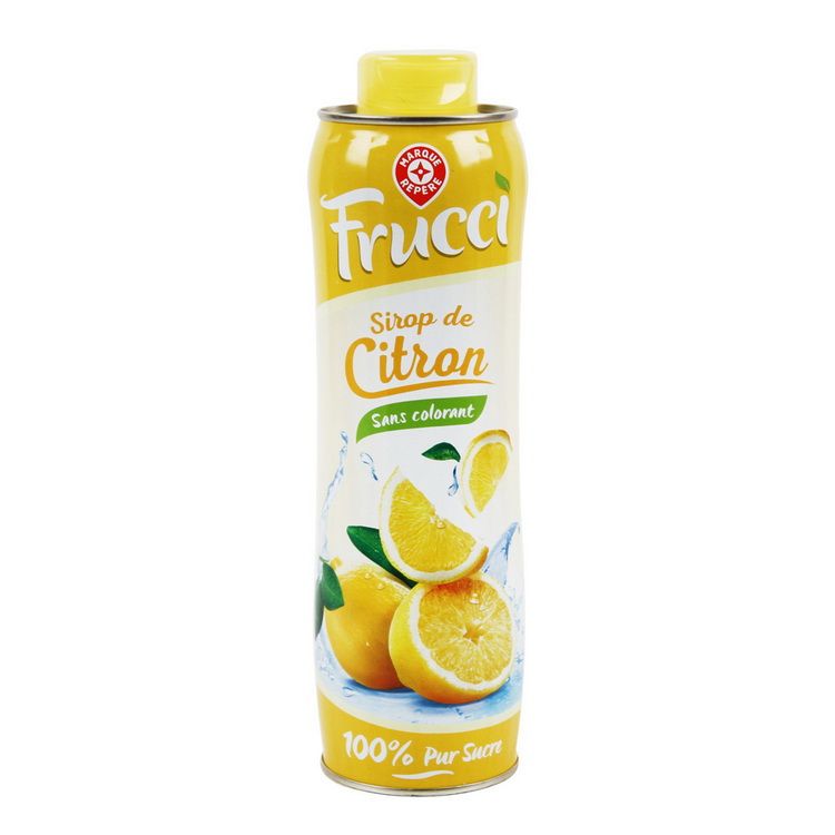 WIODĄCA MARKA Frucci Syrop cytrynowy 750ML
