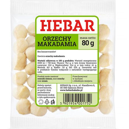 ORZECHY MAKADAMIA 80G