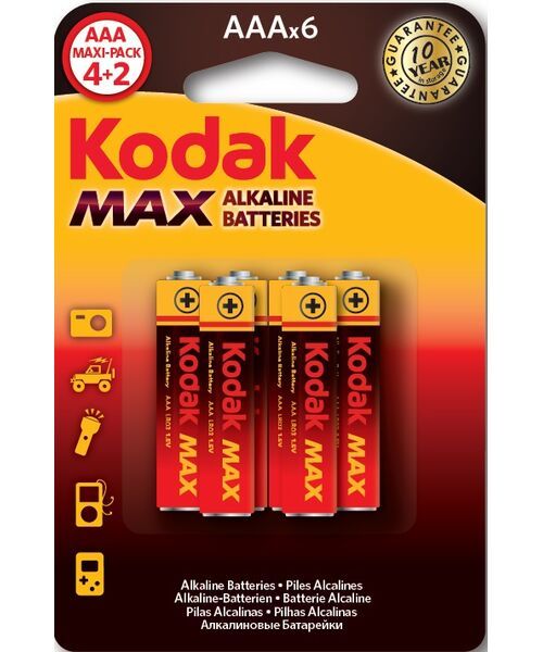 KODAK BATERIA 6SZT MAX K3A-4+2