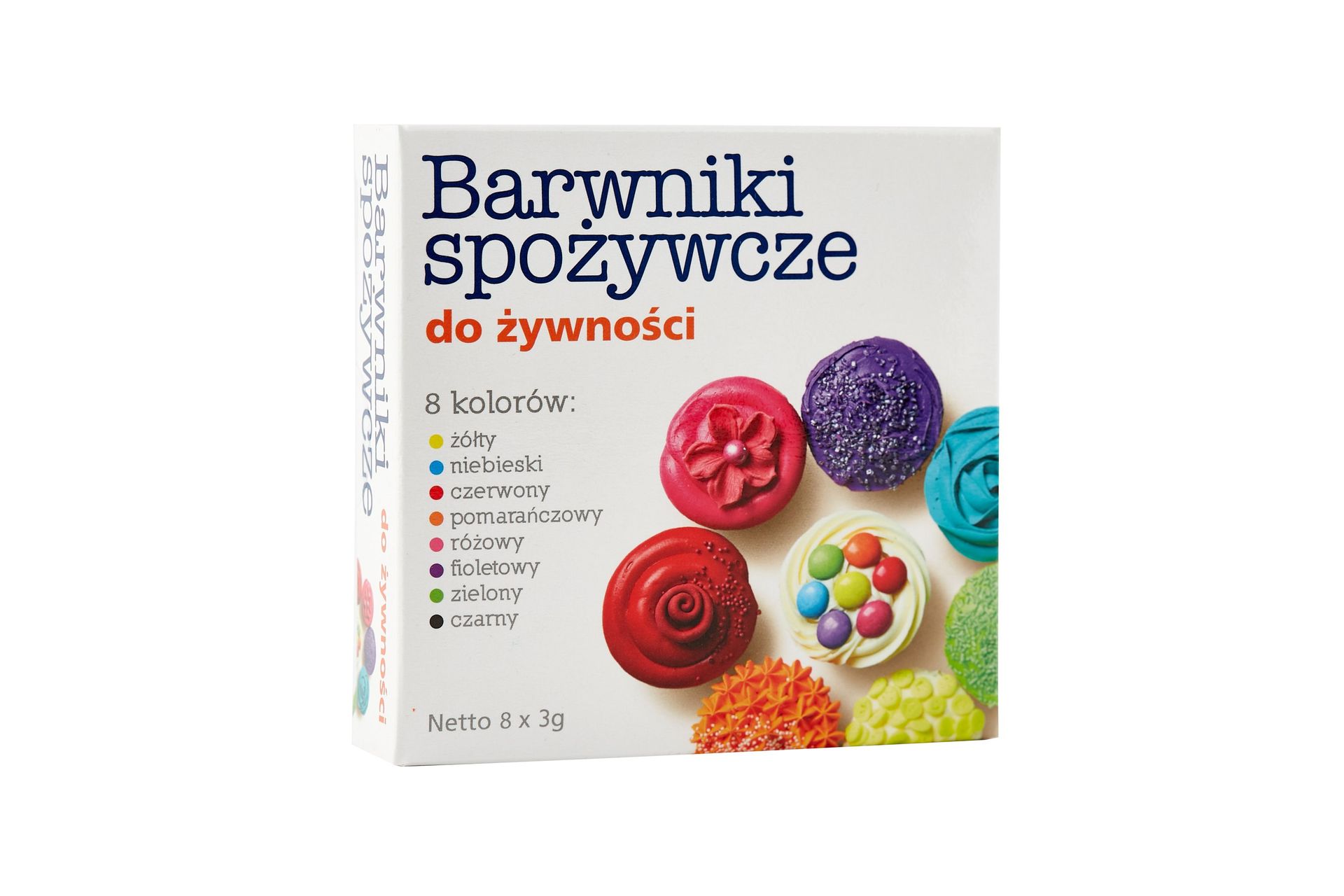 BARWNIKI SPOŻYWCZE 9*4G. AMUS