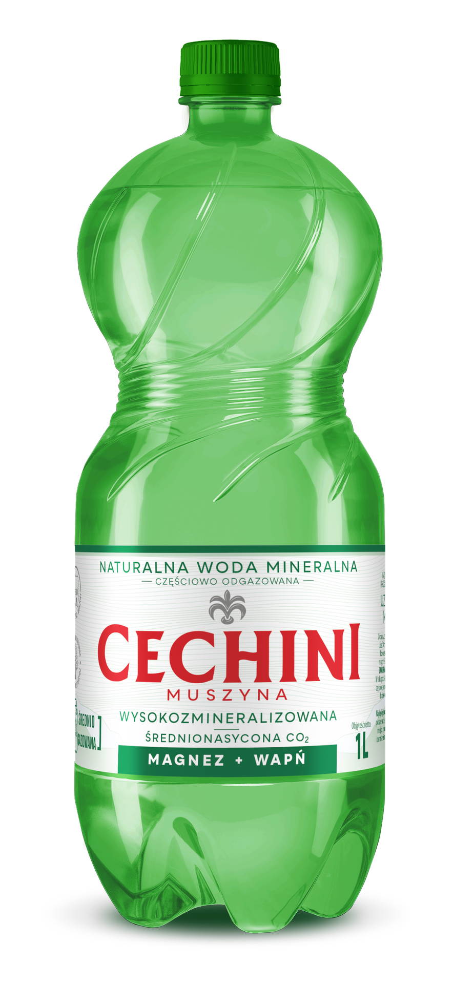 CECHINI WODA 1L WYSOKOMINERALIZ