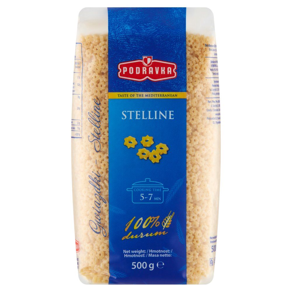 Podravka Makaron gwiazdki stelline 500 g