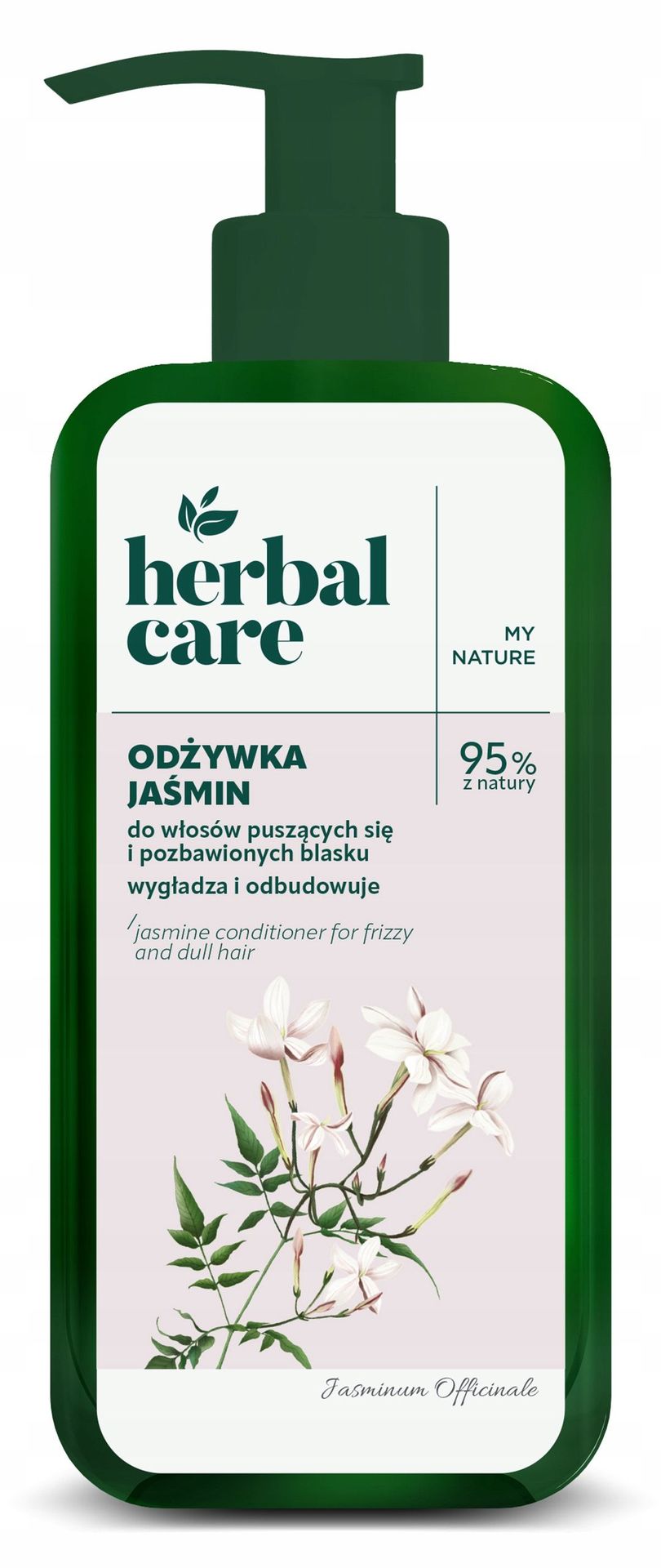 Herbal Care Odżywka z jaśminem do włosów puszących się i pozbawionych blasku 200 ml