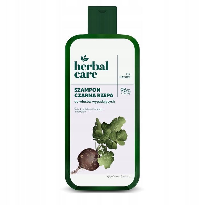 Herbal Care Szampon do włosów wypadających Czarna rzepa 330 ml