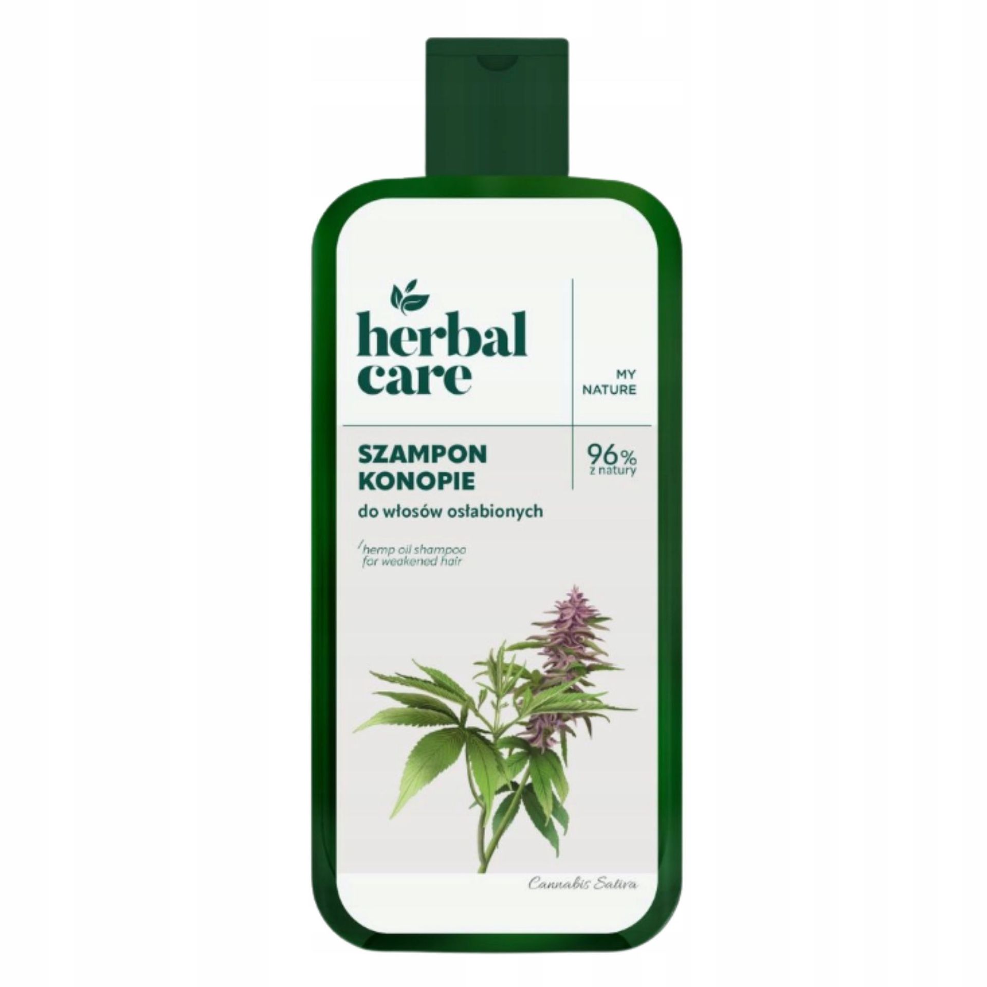 Herbal Care Szampon Konopie Do Włosów Osłabionych 330ml