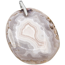 Agat Maroko Przepiękny Okazały Wisiorek Srebro Unikat