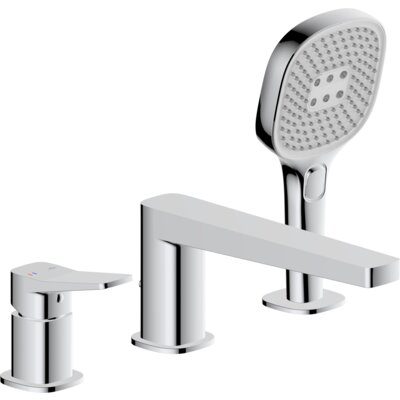 KFA Bateria wannowa natynkowa ARMATURA Malaga 4525-210-00 Chrom