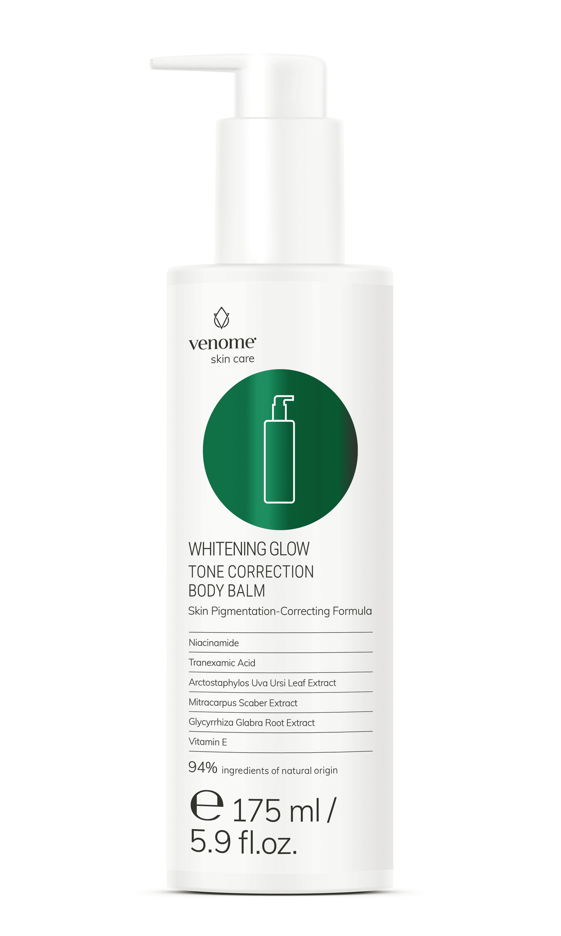 Venome Whitening Glow - balsam do ciała wyrównujący koloryt 175ml