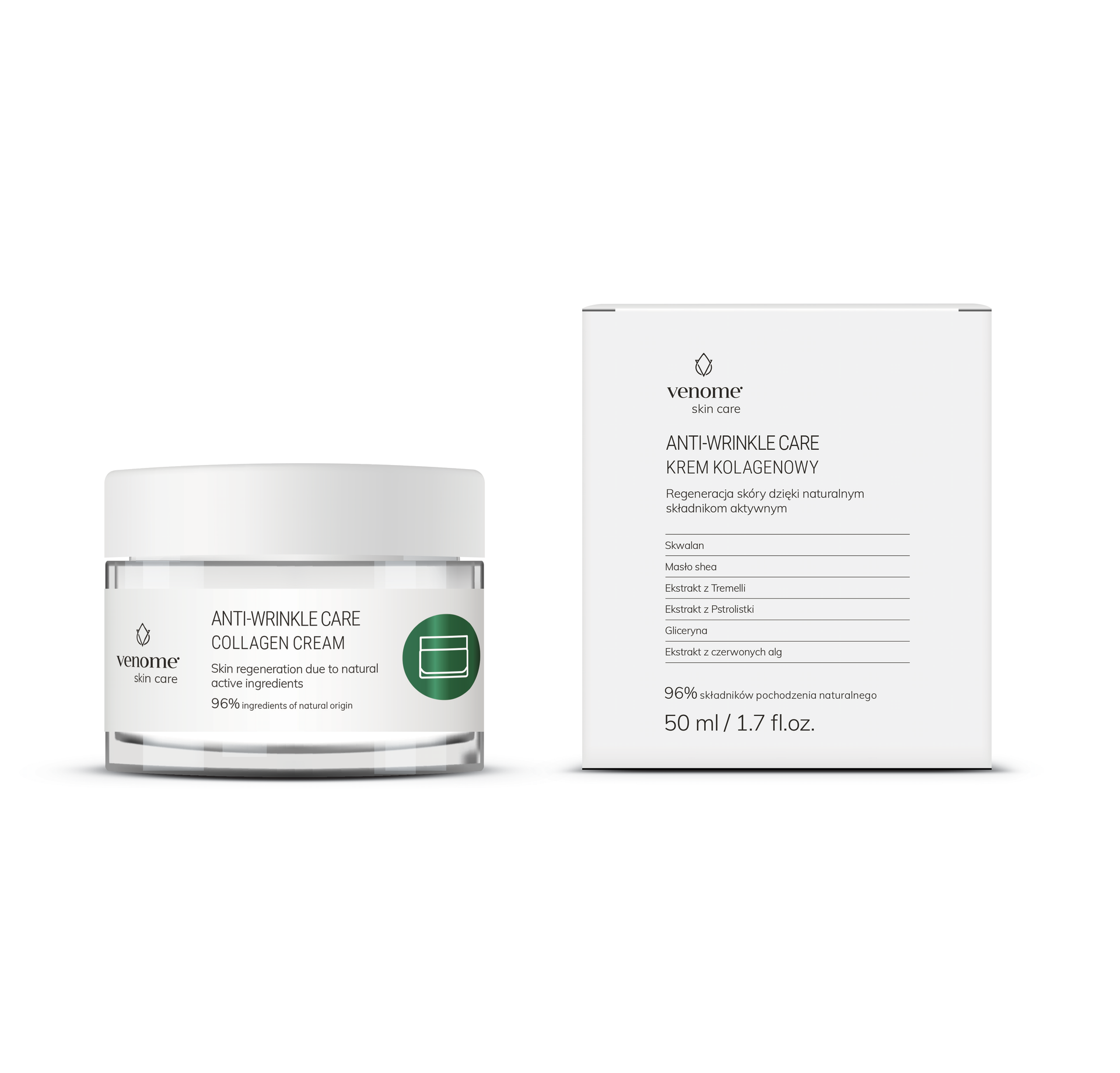 Venome Anti-Wrinkle Care - krem kolagenowy 50ml