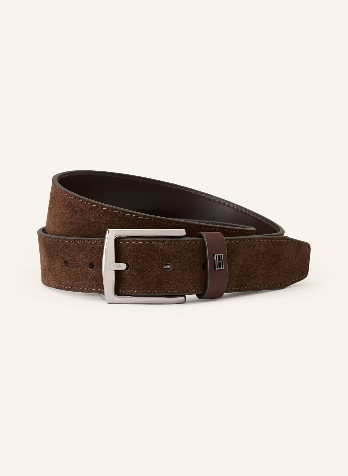 Tommy Hilfiger Skórzany Pasek braun