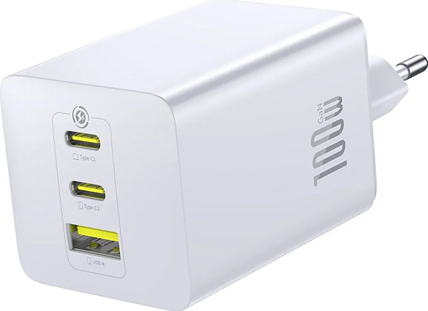 Baseus EnerFill FE11 2 x USB-C / USB-A 100W - biała
