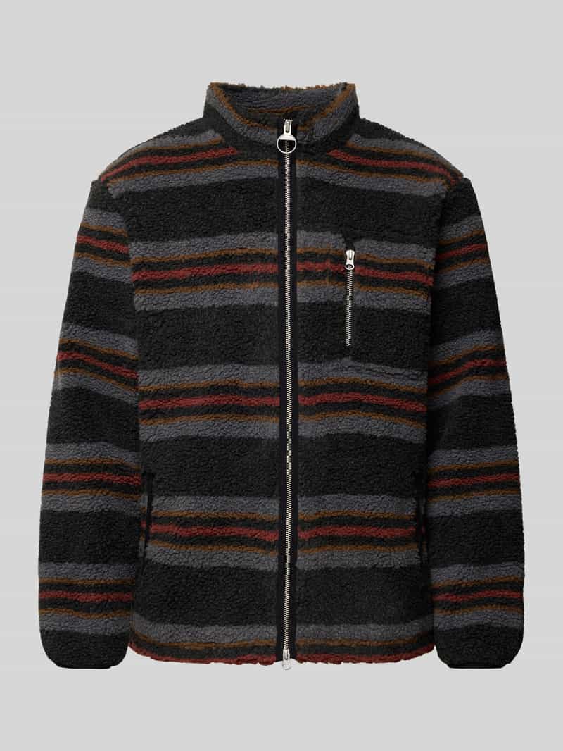 Kurtka z polaru o kroju relaxed fit ze stójką