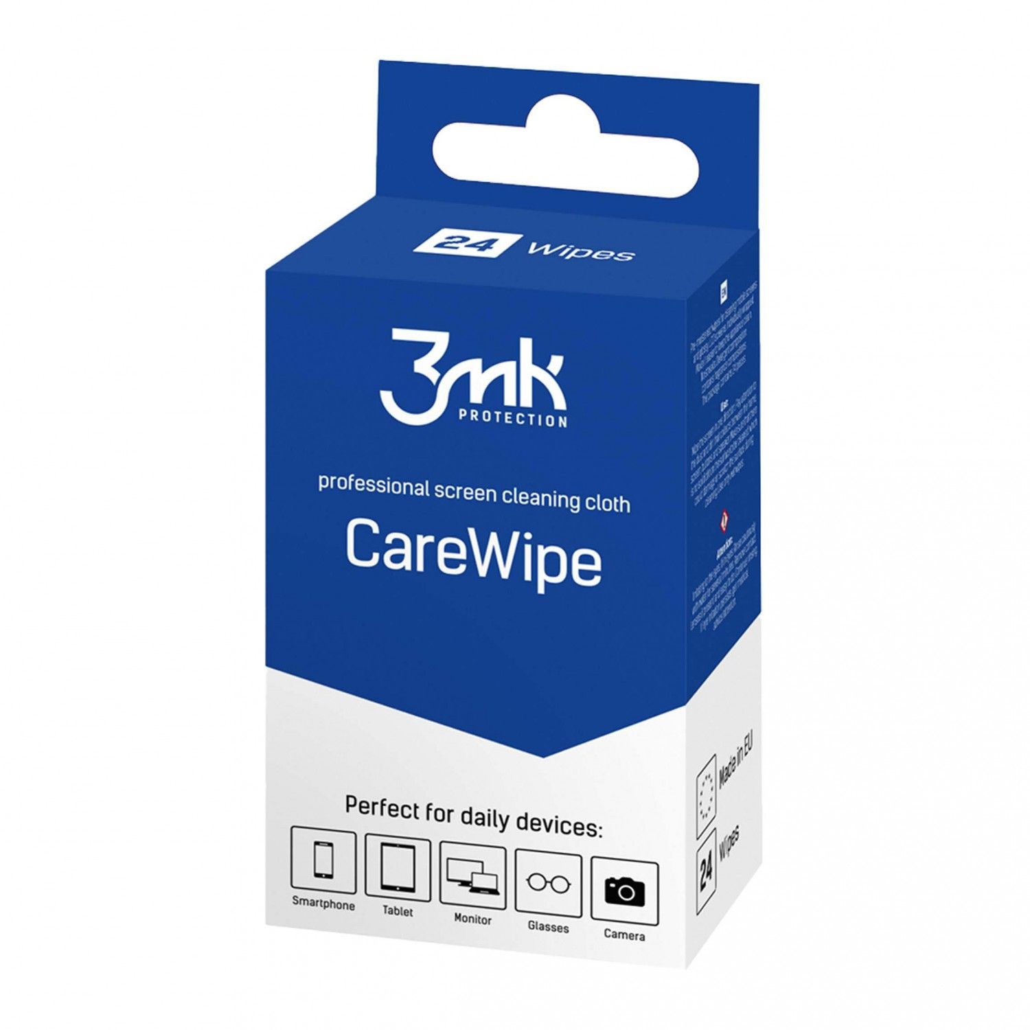 3mk CARE WIPE nawilżone ściereczki 24szt.