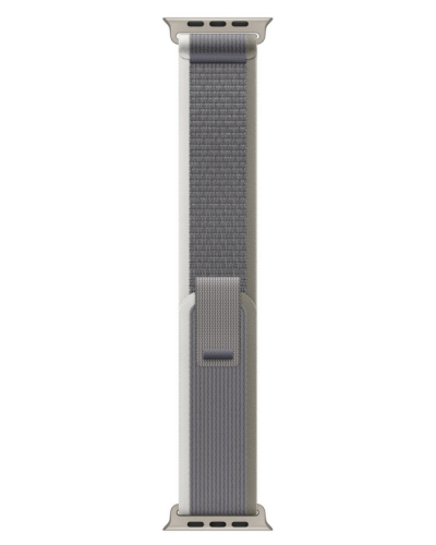 Pasek Apple Watch Trail Loop 49mm Green/Gray S/M