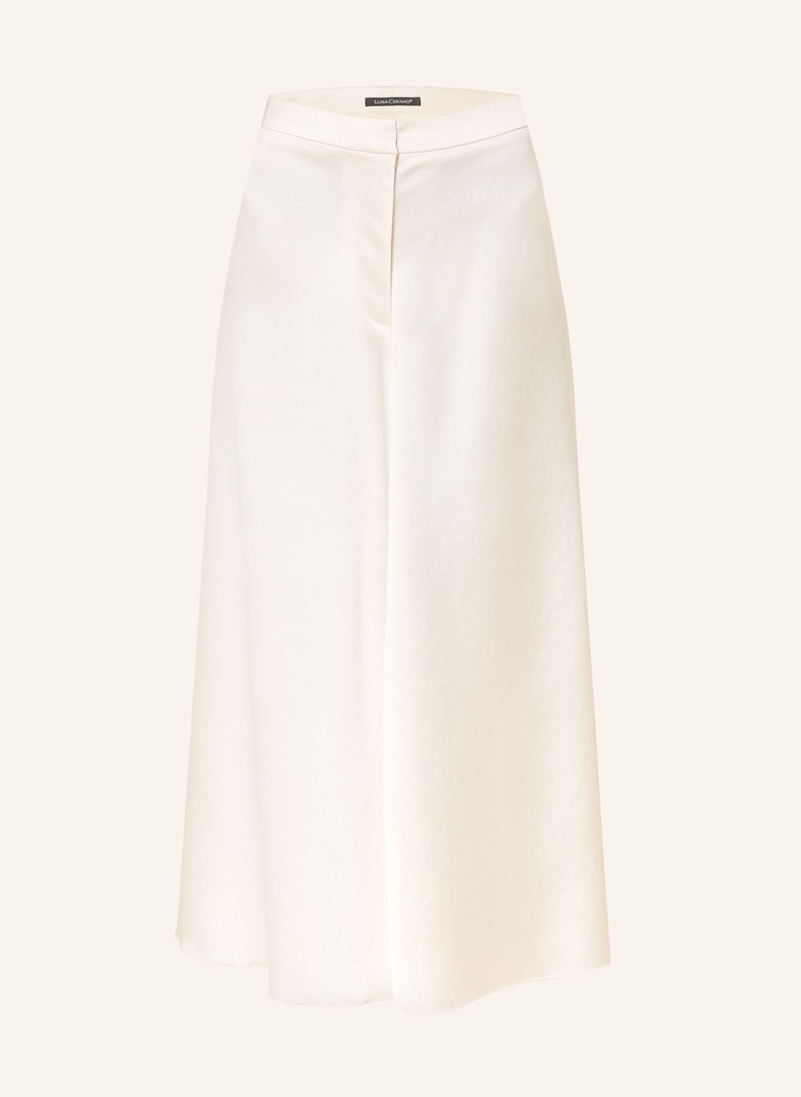 Luisa Cerano Spódnica Satynowa weiss