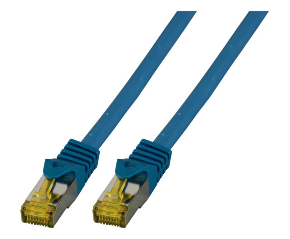 EFB Elektronik MK7001.0,5BL kabel sieciowy Niebieski 0,5 m Cat6a S/FTP (S-STP)