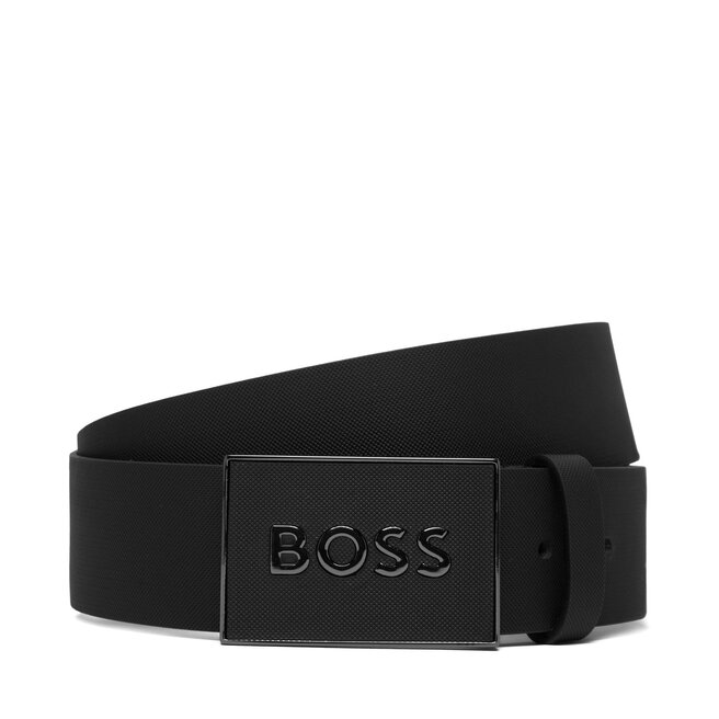 Pasek Męski BOSS 50471333 Czarny