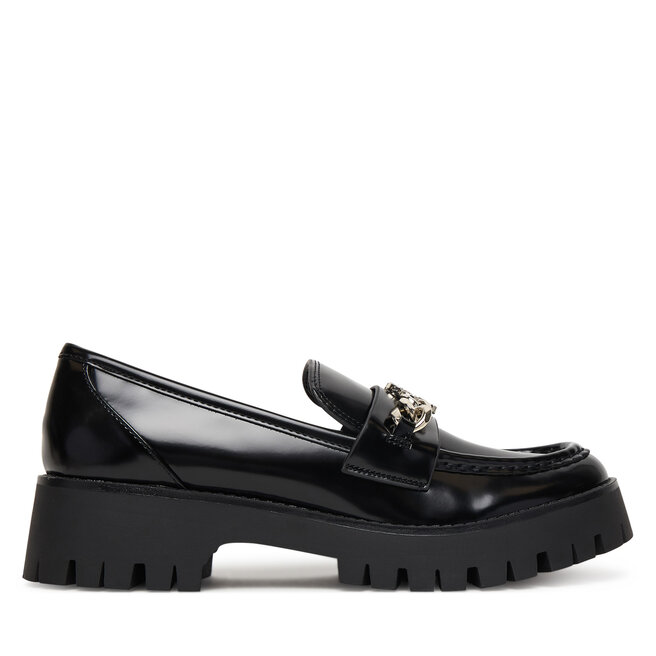Loafersy Guess FLPALR ELE14 Czarny