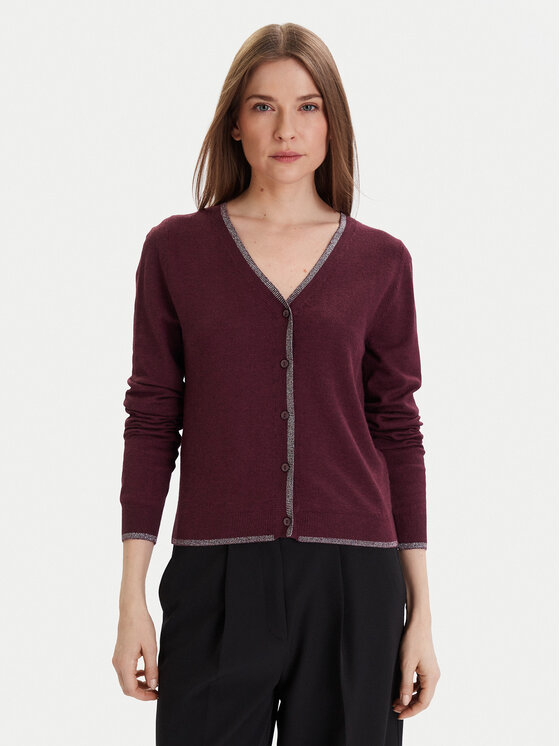 Vero Moda Kardigan Happy 10336313 Fioletowy Regular Fit