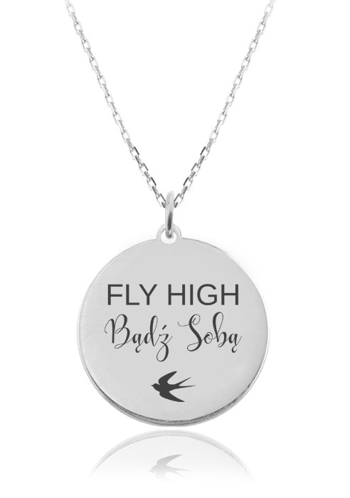Naszyjnik Bądź Sobą - Fly High - Grawer