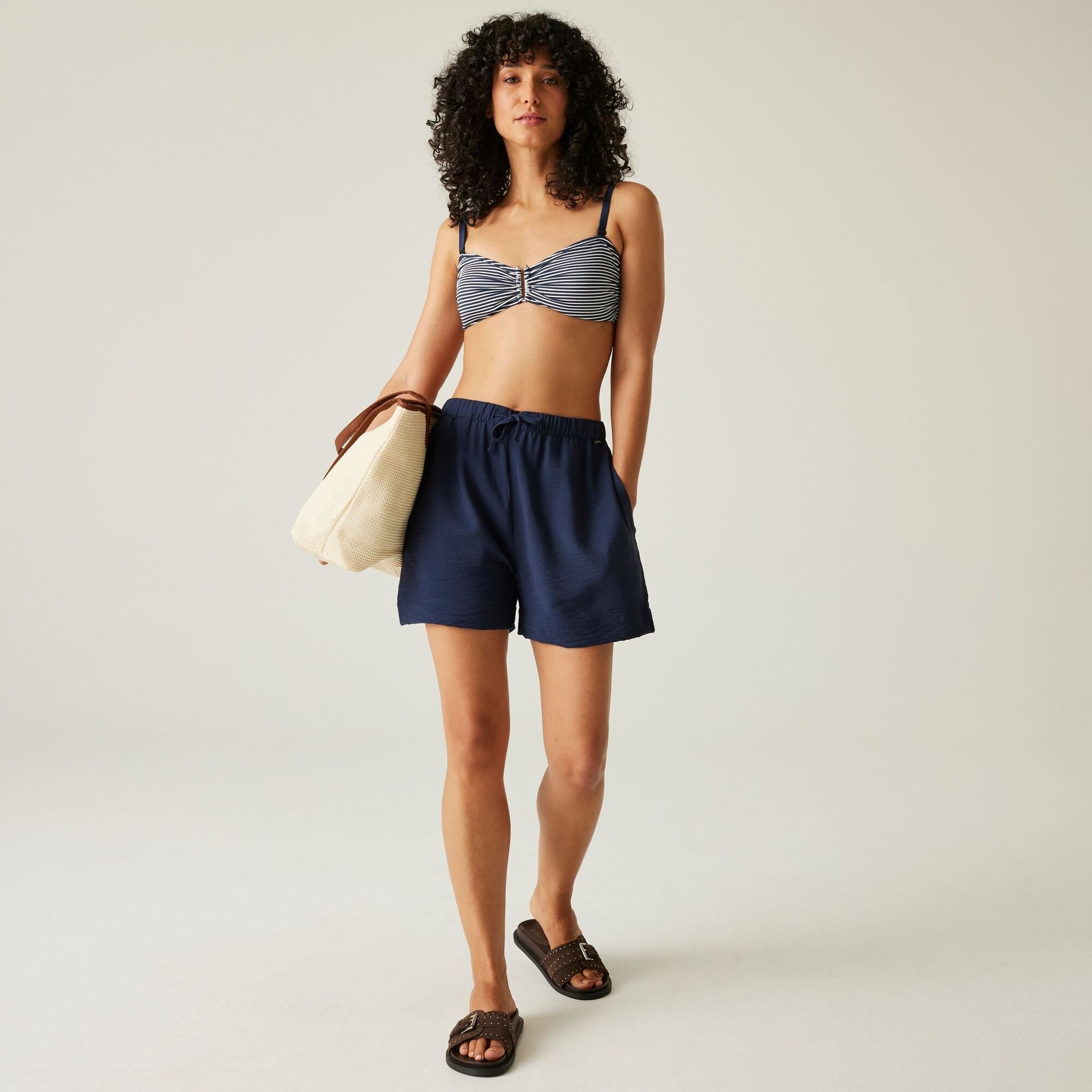 Damska góra od stroju kąpielowego Aceana III Niebieski