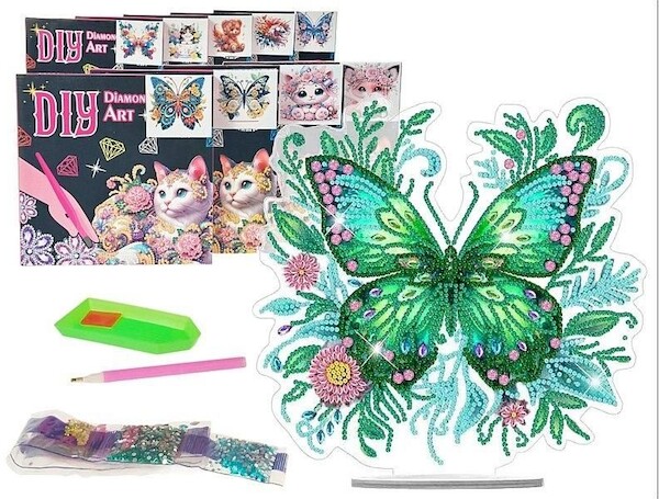 Wyklejanka, mozaika diamentow MIX