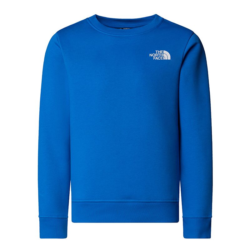 Bluza dziecięca The North Face Raglan Box NSE 0A89H7T4S1 - niebieska