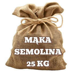 Mąka semolina z pszenicy durum 25 kg HURT