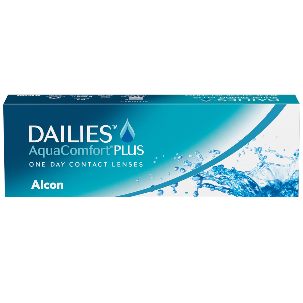 Dailies AquaComfort Plus OneDay, soczewki kontaktowe 1-dniowe, -2,50, 30 sztuk